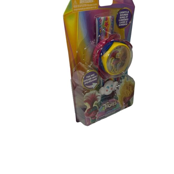 DreamWorks Trolls Band Together 9" Hug Time Talking Bracelet Light & Sound - Picture 9 of 10